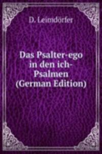 Das Psalter-ego in den ich-Psalmen (German Edition)