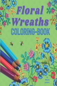 Floral Wreaths Coloringbook