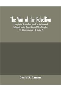 The war of the rebellion