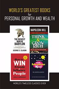 Worldâ€™s Greatest Books For Personal Growth & Wealth (Set of 4 Books)