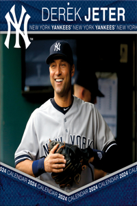 Derek Jeter 2024 12x12 Player Wall Calendar