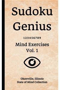 Sudoku Genius Mind Exercises Volume 1