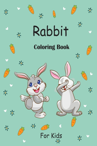 Rabbit Coloring Book For Kids