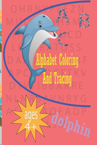 Alphabet coloring and tracing