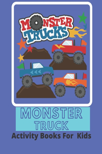 Monster Truck Activity Books For Kids