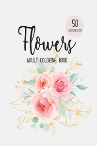 Flowers Coloring Book