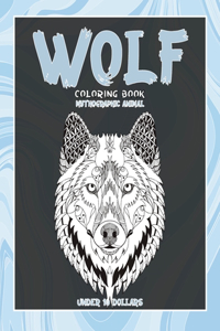 Mythographic Animal Coloring Book - Under 10 Dollars - Wolf