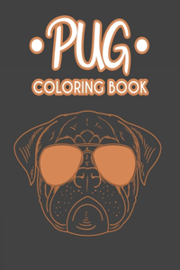 Pug Coloring Book