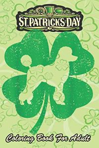 St Patricks Day Coloring Book For Adult