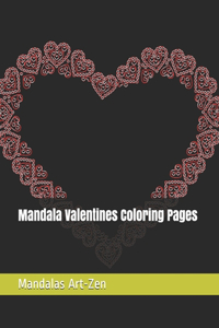 Mandala Valentines Coloring Pages