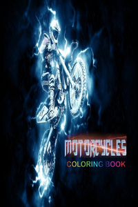 motorcycles coloring book