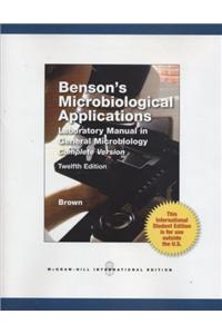 Benson's Microbiological Applications Complete Version