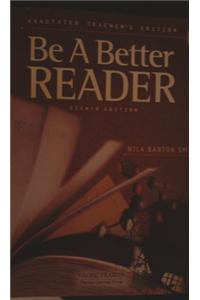 Globe Fearon Be a Better Reader Level E Annotated Teacher Edition 2003c