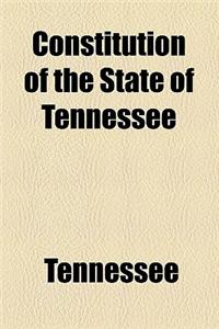 Constitution of the State of Tennessee