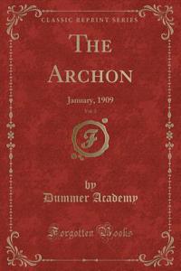 The Archon, Vol. 3