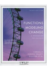 Functions Modeling Change