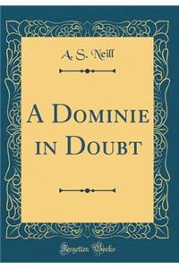 A Dominie in Doubt (Classic Reprint)