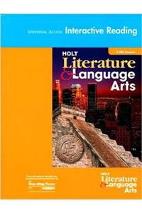 Holt Literature and Language Arts: Universal Access: Interactive Reader Grade 11