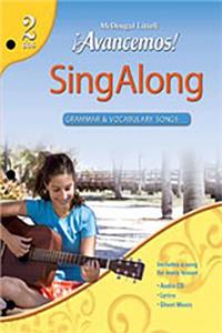 Sing-Along Grammar & Vocabulary Songs Audio CD with Booklet Level 2