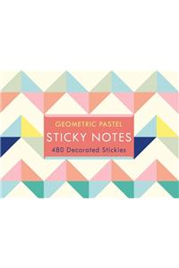 Geometric Pastel Sticky Notes