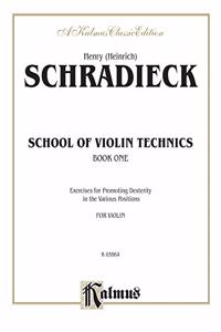 School of Violin Technics