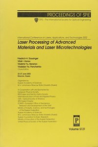 Laser Proc Adv Matls Laser Microtechnologies