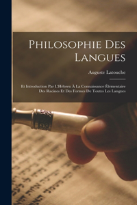 Philosophie Des Langues