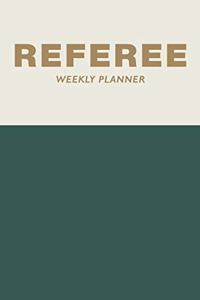 Referee Weekly Planner