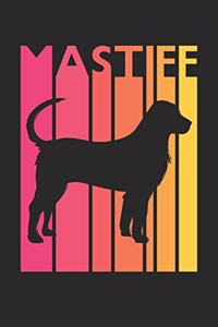 Vintage Mastiff Notebook - Gift for Mastiff Lovers - Mastiff Journal
