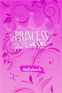 Princess inside beast Notizbuch