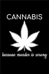 Cannabis Because Murder Is Wrong