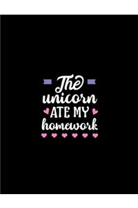 The Unicorn Ate My Homework