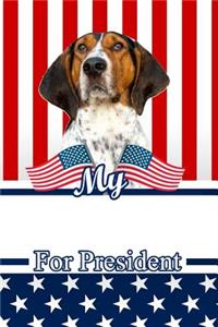 My Treeing Walker Coonhound for President