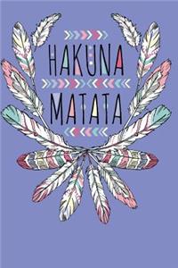 Hakuna Matata - 2019 & 2020 Mid Year Academic Journal With Mind Maps, Budget Planner, Goal Setting & Inspirational Quotes