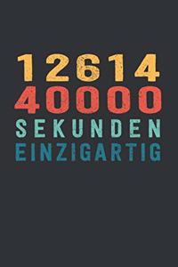 1 261 440 000 Sekunden Einzigartig