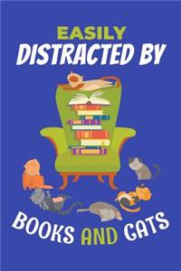 Easily Distracted by Cats and Books