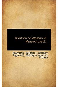 Taxation of Women in Massachusetts