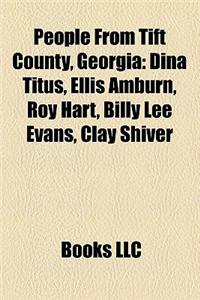 People from Tift County, Georgia