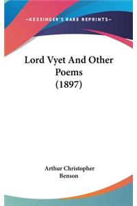 Lord Vyet and Other Poems (1897)