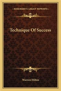 Technique Of Success