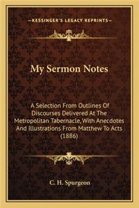 My Sermon Notes