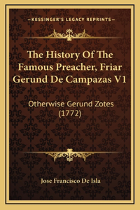 The History Of The Famous Preacher, Friar Gerund De Campazas V1