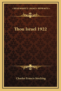 Thou Israel 1922
