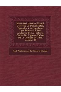 Memorial Hist Rico Espa Ol