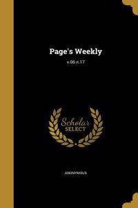 Page's Weekly; v.06 n.17