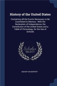History of the United States