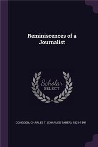 Reminiscences of a Journalist
