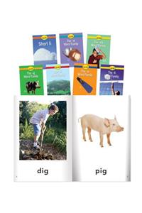Short I Word Families, Grade PreK-K 8 Book Set