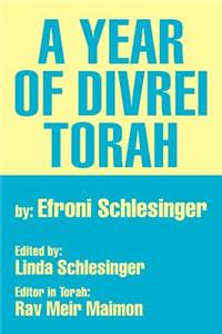 Year of Divrei Torah