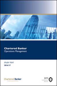 Chartered Banker - Operations Management